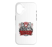 Custodia per iPhone 16 Imperiale Equilibrio Samurai Imperatrice Imperatrice Sol Levante