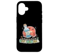 Custodia per iPhone 16 In disperato bisogno di vitamina Sea Beach Goer