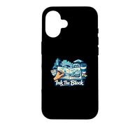 Custodia per iPhone 16 Inchiostro The Block Urban Sketcher