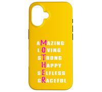 Custodia per iPhone 16 Incredibili parole amorevoli e forti per la festa della mamma