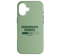 Custodia per iPhone 16 Ingegnere ambientale Caricamento Prego Attendere Progettazione