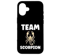 Custodia per iPhone 16 Insect Scorpion animals arachnids simple team Scorpion