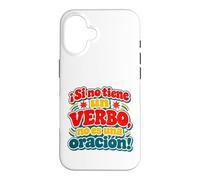 Custodia per iPhone 16 Insegnante di spagnolo: grammatica divertente vintage