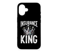 Custodia per iPhone 16 Insurance King CSR Claims Adjuster Services Gift For Him