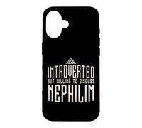 Custodia per iPhone 16 Introverso ma disposto a discutere di Nephilim