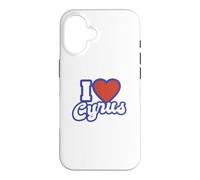 Custodia per iPhone 16 Io amo Ciro