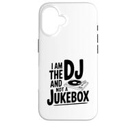 Custodia per iPhone 16 Io sono il DJ non un jukebox