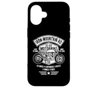 Custodia per iPhone 16 Iron Mountain Road US-16A Design motociclistico del South Dakota