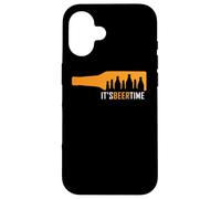 Custodia per iPhone 16 It's Beer Time Cool Beer Funny Drinking Beer Lover