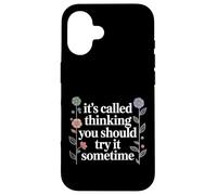 Custodia per iPhone 16 It's Called Thinking You Should Try It Sometime -