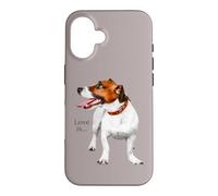 Custodia per iPhone 16 Jack Russell Terrier Camicia Mamma Papà Donne Uomini Bambini Love Dog
