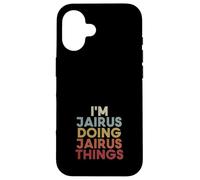 Custodia per iPhone 16 Jairus Name Jairus Personalized Name First Given