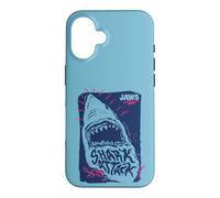 Custodia per iPhone 16 Jaws Shark Attack