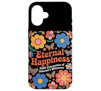 Custodia per iPhone 16 Jehovah's Witness 2026 Convention Eternal Happiness JW ORG