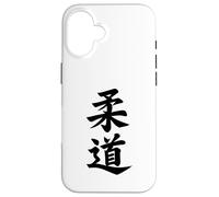 Custodia per iPhone 16 Judo Kanji Personaggi Arte Marziale Giapponese