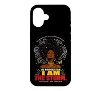 Custodia per iPhone 16 Juneteenth La tempesta 1865 Nero Donne Nero Storia Mese