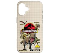 Custodia per iPhone 16 Jurassic Park Dinosaur Breach