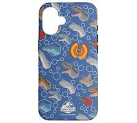 Custodia per iPhone 16 Jurassic World Classified Creatures All Over Print
