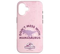 Custodia per iPhone 16 Jurassic World Don’t Mess With Mamasaurus