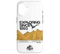 Custodia per iPhone 16 Jurassic World Pteranodon Exploring
