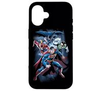 Custodia per iPhone 16 Justice League Cosmic Crew