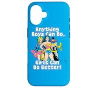 Custodia per iPhone 16 Justice League Girls Can Do It Better