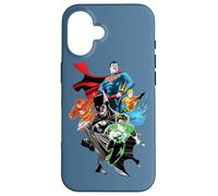 Custodia per iPhone 16 Justice League Group Shot
