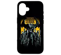 Custodia per iPhone 16 Justice League Movie Stand up to Evil