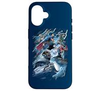 Custodia per iPhone 16 Justice League Ride the Lightening
