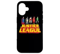 Custodia per iPhone 16 Justice League Standing Above
