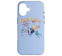 Custodia per iPhone 16 Justice League Super Friends