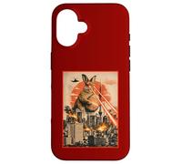 Custodia per iPhone 16 Kaiju Easter Bunny Tokyo Funny Egg Hunt Japanese Vibe