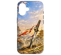 Custodia per iPhone 16 Katana Tribute - Spada Samurai Giapponese, Onore & Serenità