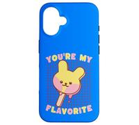 Custodia per iPhone 16 Kawaii Bunny Ice Pop Sei il mio preferito