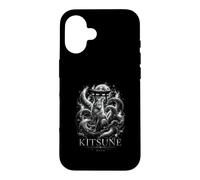 Custodia per iPhone 16 Kitsune The Clever Spirit - Volpe giapponese Luna
