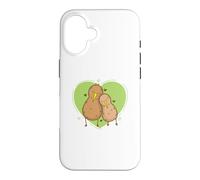 Custodia per iPhone 16 Kiwi Bird è innamorato Kiwi Fruit Animal