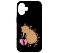 Custodia per iPhone 16 Kiwi Bird è un kiwi malato d'amore