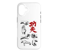 Custodia per iPhone 16 Kung Fu Pugno Colpo Mano Shaolin Arti Marziali Cinesi