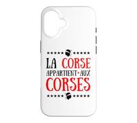 Custodia per iPhone 16 La Corsica Appartiene alle Corsiche Isola di Bellezza Indipendenza
