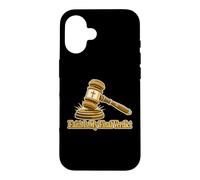 Custodia per iPhone 16 La fede è il mio verdetto finale Christian Gavel
