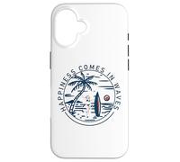 Custodia per iPhone 16 La felicità arriva a onde