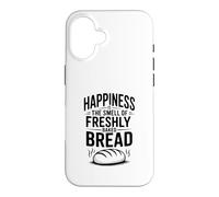 Custodia per iPhone 16 La felicità è l'odore del pane appena sfornato