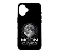 Custodia per iPhone 16 La luna sta chiamando e devo andare amante dell'astronomia lunare