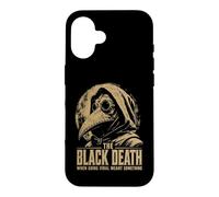Custodia per iPhone 16 La morte nera quando diventa virale significava qualcosa di peste Dr