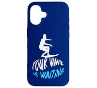 Custodia per iPhone 16 La tua onda sta aspettando un bel surf