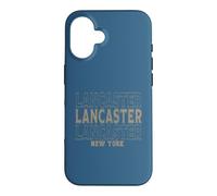 Custodia per iPhone 16 Lancaster vintage New York
