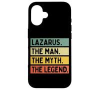 Custodia per iPhone 16 Lazarus The Man The Myth The Legend - Citazione personalizzata divertente