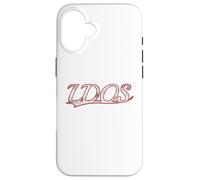 Custodia per iPhone 16 LDOS Last Day of Summer Vintage Varsity Distressed Throwback