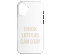 Custodia per iPhone 16 Le latine spesse possono rimanere