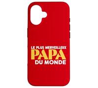 Custodia per iPhone 16 Le plus Merveilleux Papa Du Monde